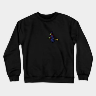 Woodcut Witch Crewneck Sweatshirt